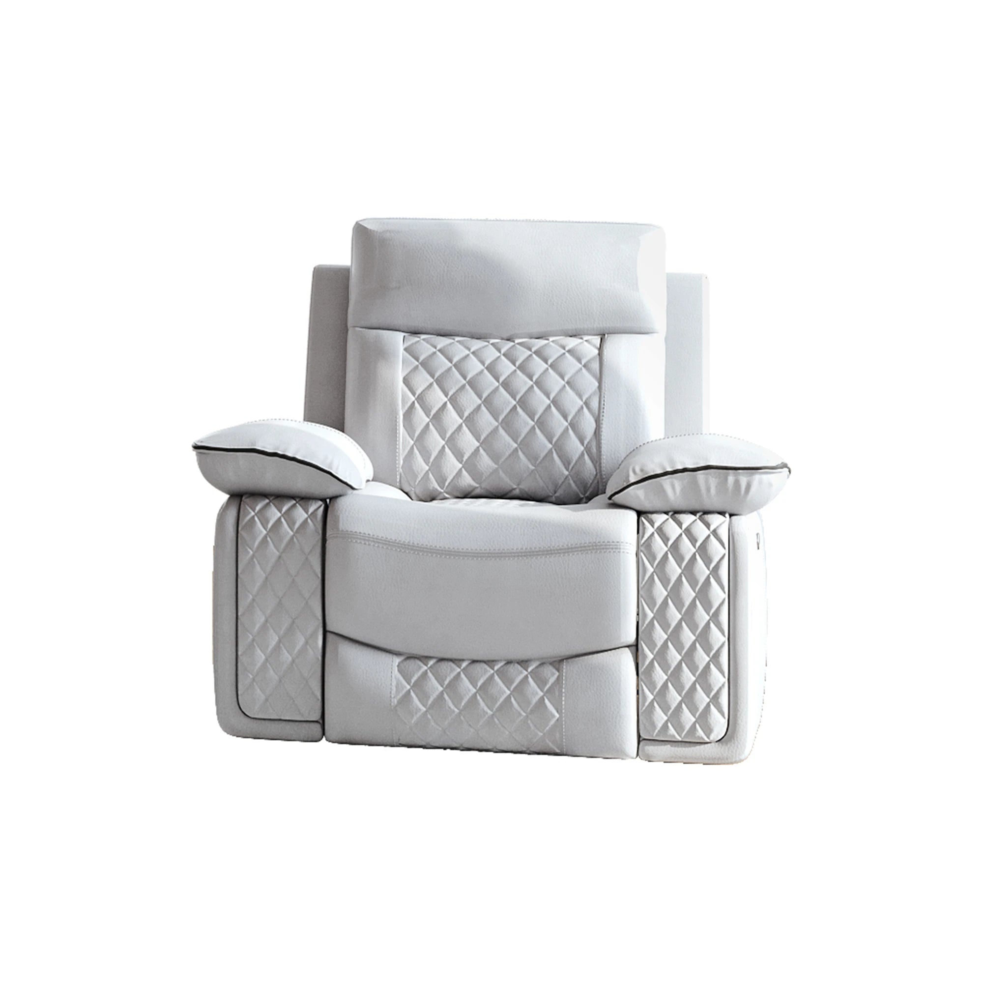 Image of 3-Piece Aeloria Sofa Set Power With Console
